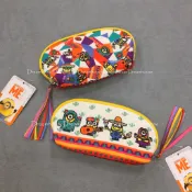 大阪環球影城 小小兵 小黃人 尼龍 墨西哥 拉丁 度假風 雙面圖案 化妝包 萬用包 隨身包 收納包 筆袋 鉛筆盒