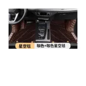 (店+)福斯汽車包門檻腳踏墊 星空毯腳墊 適用 GOlf Tiguan TOuran POlo troc passat Sharan t-cross Jetta  全包围 定制 防水耐磨防滑腳墊