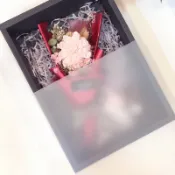 Choco’s 包裝紙盒 磨砂 霧面紙盒 抽屜式包裝盒黑色/卡其色 包裝盒