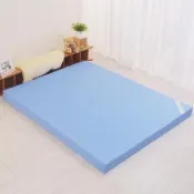 【LooCa】加大6尺 花焰超透氣3cm記憶床墊180x188cm｜宿舍床墊升級使用