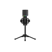 (店+)【Ducky】Ducky Streamplify MIC 麥克風 摺疊防震架 快速靜音 RGB燈光 防爆音罩 三腳架 心型收音