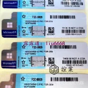 【全球優品滙】【誼業 】Windows 10專業版家用版 激活密鑰 序號win 10 Prohome 許可證Coa貼紙
