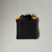 紐西蘭製造 AJ Hackett High Neck Fleece 高領 雙色刷毛 發熱衣 防寒 中層衣 vintage