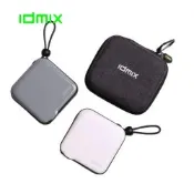 idmix MR CHARGER 10000 MFI 行動電源(CH05 PRO)精裝版_莫蘭廸灰+專用萬國轉接頭(3個1組)
