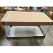 【3尺超白缸】水族箱超白魚缸定 超白水草 海水 玻璃客廳造景水草烏龜缸