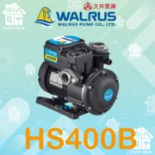 ☼含稅愛笛爾☼  HS400 HS400B 大井抽水馬達 1/2HP 電子靜音型抽水機 不生鏽 ｢白鐵葉輪 保固兩年｣