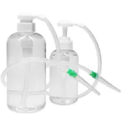 (店+)洗私密處/洗小菊花專用 大毫升容量擠壓瓶式陰肛沖洗器 600ml 清洗器 清潔器 成人 同志 男女情趣用品
