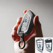 (店+)『BMW 麂皮鑰匙套』 1 2 3 5 7系列 X1 X5 X6 G30 G31 G01 G20 F10 F01 F03