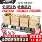 燚仕德新型蒸包爐商用小籠包專用鍋臺式蒸包子機帶壓力蒸汽發生器