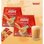 《台灣現貨》馬來西亞BOH 印度拉茶 沖泡飲（12入）香濃/減糖/原味/抹茶拿鐵 奶茶 原味奶茶 茶味香濃