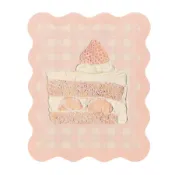 日本 MARK'S Natsumi Takahashi PVC貼紙/ 白草莓蛋糕 eslite誠品