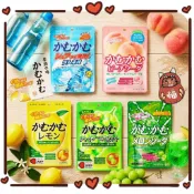 日本 三菱食品 和歌山產南梅 瀨戶內產檸檬 梅子 咀嚼糖 軟糖 糖果 咀嚼糖果 維他命C 檸檬糖 梅子咀嚼糖 水蜜桃 草