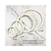 (店+)印尼粗白藤圈-造型藤圈 婚禮佈置 會場佈置 聖誕花圈 染色藤圈 白色藤圈 乾燥花藤圈 zakka