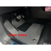 [[娜娜汽車]] 日產T33 X-TRAIL專用 台灣製黃金海馬腳踏墊 仿炭纖4X4 防水汽車腳踏墊 好清洗 3件組