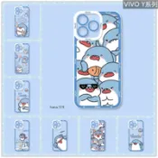 卡通透明防摔手機殼矽膠 適用VIVO Y78 Y72 Y55 Y50 Y21 Y20 Y19 Y17S Y16 Y15