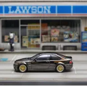 SW 1:64 BMW E46 M3 模型車 電鍍黑 改裝BBS鋁圈 極速快感 寶馬GTR Coupe 330 325