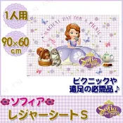 Zakkafe 日本進口 蘇菲亞 單人 S 野餐墊/遊戲墊/地墊 60x90cm 《 迪士尼 Disney 》★ 夢想家 Zakka'fe ★