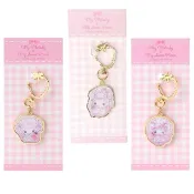 小禮堂 Sanrio 三麗鷗 x DOLLYMIX 美樂蒂 Piano 金屬造型鑰匙圈 (夢幻草莓蛋糕)