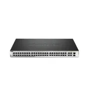 【D-Link】D-Link DGS-1210-52  52埠 Giga L2智慧型網管交換器/Gigabit/RJ45/SFP光纖/19吋機架/台灣製造