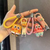 【現貨】海綿寶寶派大星 立體公仔鑰匙圈多功能掛飾隨身包包掛飾生日禮物周邊收藏