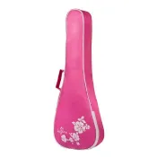 21吋烏克麗麗袋 扶桑花琴袋 粉紅色 Flora Ukulele Bag