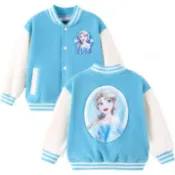 預購👍空運👍美國迪士尼 冰雪奇緣 艾莎 公主 elsa Frozen 女童 外套 衣服 棒球外套 保暖外套 夾克