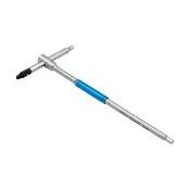 ASA 螺旋T型六角扳手-4mm THR-4(台灣製/防滑+一般六角/三叉快速六角板手/滑牙)
