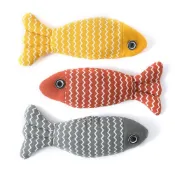 (店+)【WANGKE】貓薄荷棉麻魚 貓薄荷玩具 貓草 貓咪玩具 貓玩具 貓薄荷 貓草玩具 貓抱枕 貓草玩具 逗貓玩具 貓草魚