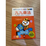 （全新）  FOOD超人學前必備練習本 九九乘法