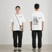 (店+)【J.Malo】FUNCTION F-CAT 太空貓觀察者印花短T