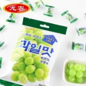 ✨私房菜零食鋪✨韓式青提味硬糖 樂天 LOTTE糖果 綠葡萄味硬糖 青葡萄糖果 水蜜桃糖 葡萄糖 韓國 青葡萄糖 葡糖