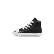(店+)【CONVERSE】7J231C Converse Chuck Taylor All Star 帆布 舒適耐穿 耐磨 高幫 學步鞋 黑白 嬰幼童