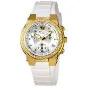 CASIO SHEEN系列 典雅晶鑽計時腕錶-膠帶-金-SHN-5500G-7ADR