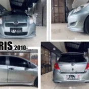 小亞車燈＊全新 YARIS 2010 10 11 12 13 小改款專用 日規 S版 前下巴 側群 側裙 後下巴 含烤漆