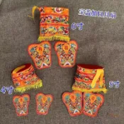 🔥下殺+免運🔥道家用品刺繡日月扇寶蓋拜鬥配件刺繡小寶蓋閤境平安龍鳳刺繡樑傘