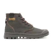 【Palladium】PAMPA HI COATED皮革高筒靴/休閒鞋-男鞋/女鞋-深棕(74375-213-M)