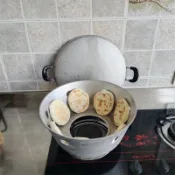 【純鋁鍋圈】鍋圈 家用做燒餅 燒餅爐 老式純鋁鍋圈 老式烤爐 烤燒餅 瓦斯烤爐 日式烤爐 鍋