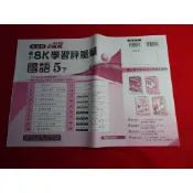 【鑽石城二手書店】教師版 108課綱  國小 國語 5下 五下 8K 學習評量單 測驗卷 翰林