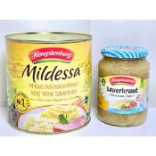 【億明食品】Hengstenberg 巴伐利亞酸菜｜680g 家庭裝｜德國進口❗經典酸爽｜德式風味｜低卡健康｜燉肉推薦