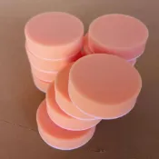 🎀免運臺灣出貨🎀汽車美容拋光輪打蠟自粘盤拋光機海綿球拋光盤打蠟封釉海綿還原碟