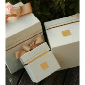 2024新款 結婚喜糖盒 客製化婚禮糖果盒子 高級感伴手禮盒 喜糖空盒包裝 訂製禮盒 婚宴小物 喜慶送禮 質感糖袋