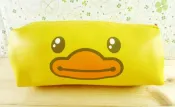 震撼日式精品百貨 【震撼精品百貨】B.Duck_黃色小鴨~筆袋-黃色小鴨大臉圖案