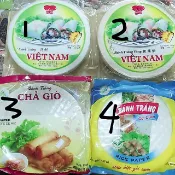越南春捲皮 一般的 油炸的 快速出貨
