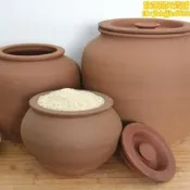 （可開發票）3醃菜缸帶蓋陶瓷老式家用儲水用米缸小醬缸酸菜大水缸瓦缸無釉（滿額免運）
