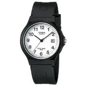 CASIO WATCH 卡西歐超薄時尚指針大數字日期靜音學生考試錶石英錶 型號：MW-59-7BVDF【神梭鐘錶】