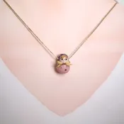 陶瓷星星俄羅斯娃娃吊咀頸鏈手鏈