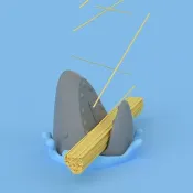 Sharkoodle 鯊魚量麵器