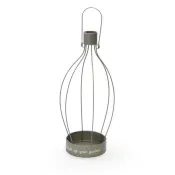 《齊洛瓦鄉村風雜貨》日本zakka雜貨 azi-azi提燈造型花器 可掛式花器 復古仿舊鐵製花器 多肉植物花器