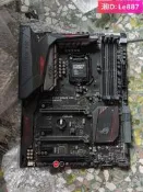 華碩MAXIMUS VIII HERO，沒擋板，實圖拍攝，一