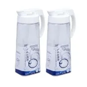 【Lustroware】日本岩崎按壓式耐熱冷水壺2.1L 2件組(K-1276)
